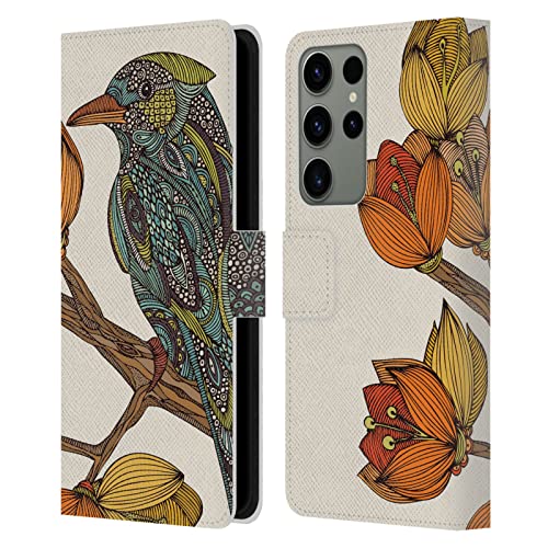 Funda tipo libro Samsung Galaxy S23 Ultra 5G con diseño de pájaros para diario