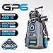 Equip2clean Gorilla Power GP6 Electric Pressure Washer|160 Bar, 7LPM, 2000W Motor, 5m Hose, Corded, Ideal for Jet Wash, Car, Patio & Driveway Cleaning|High Pressure Washer for Home & Garden Use