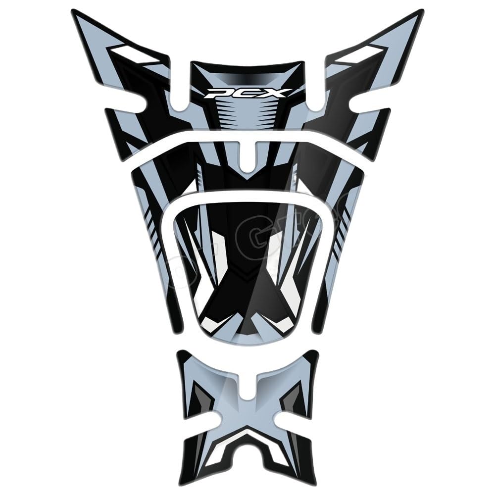 Tank Pad Stickers Motorcycle Fuel Tank Pad Scooter Carbon Fibre Tank Protector Sticker Decal for PCX125 PCX150 Pcx125 150 18-19