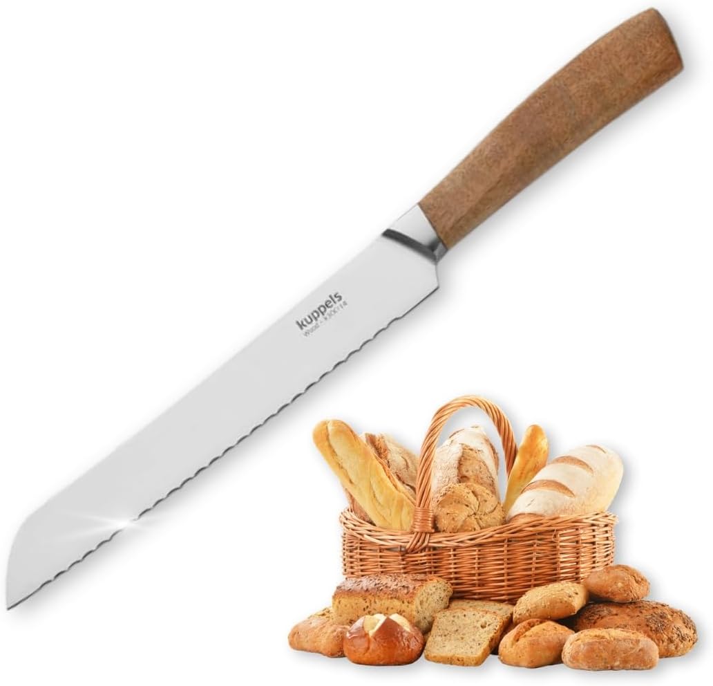 Couteau à Pain Cranté La Fourmi - Lame 24 Cm Inox - Made In France - Réf 10282