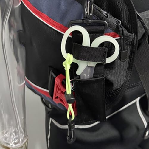 Tijeras de buceo duraderas con funda protectora para uso intensivo en el mar 7
