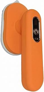 BNF®Mini Electric Iron | Digital Display Wireless Mini Iron Rechargeable Small Electric Heat Press Rotatable Head, Orange