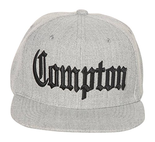 City Caps Compton Grey Snapback