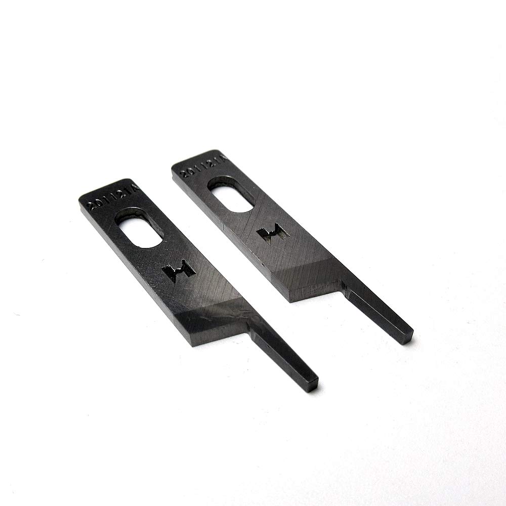 2 Pcs Upper Knife 201121A for Pegasus M700 Series Overlock Sewing Machine