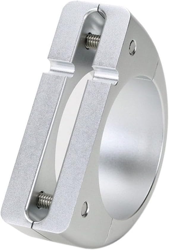Speaker Mounting Fixture – 3.000" Inner Diameter Clear Anodized Finish Marine-Grade Aluminum Sold in Pairs