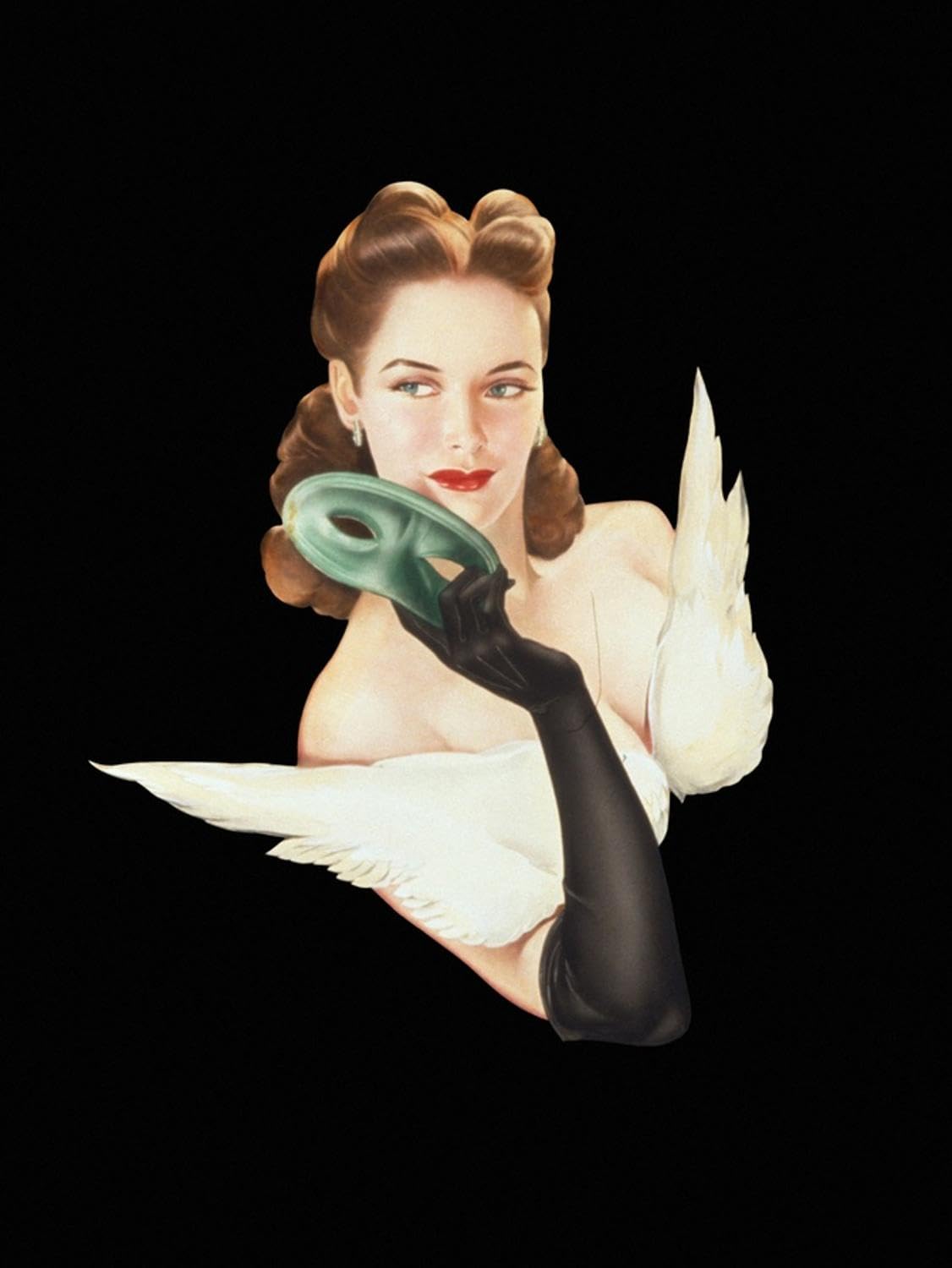 Amazon.com: ART.COM Wall Art Print Varga Girl, January 1941 by