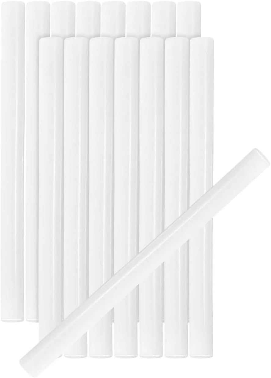 Hot Melt Glue Sticks 100pcs Colorful Hot Melt Glue Sticks High Viscosity Fast Curing for DIY Crafts Wood Metal Fabric Repair Adhesive Rods