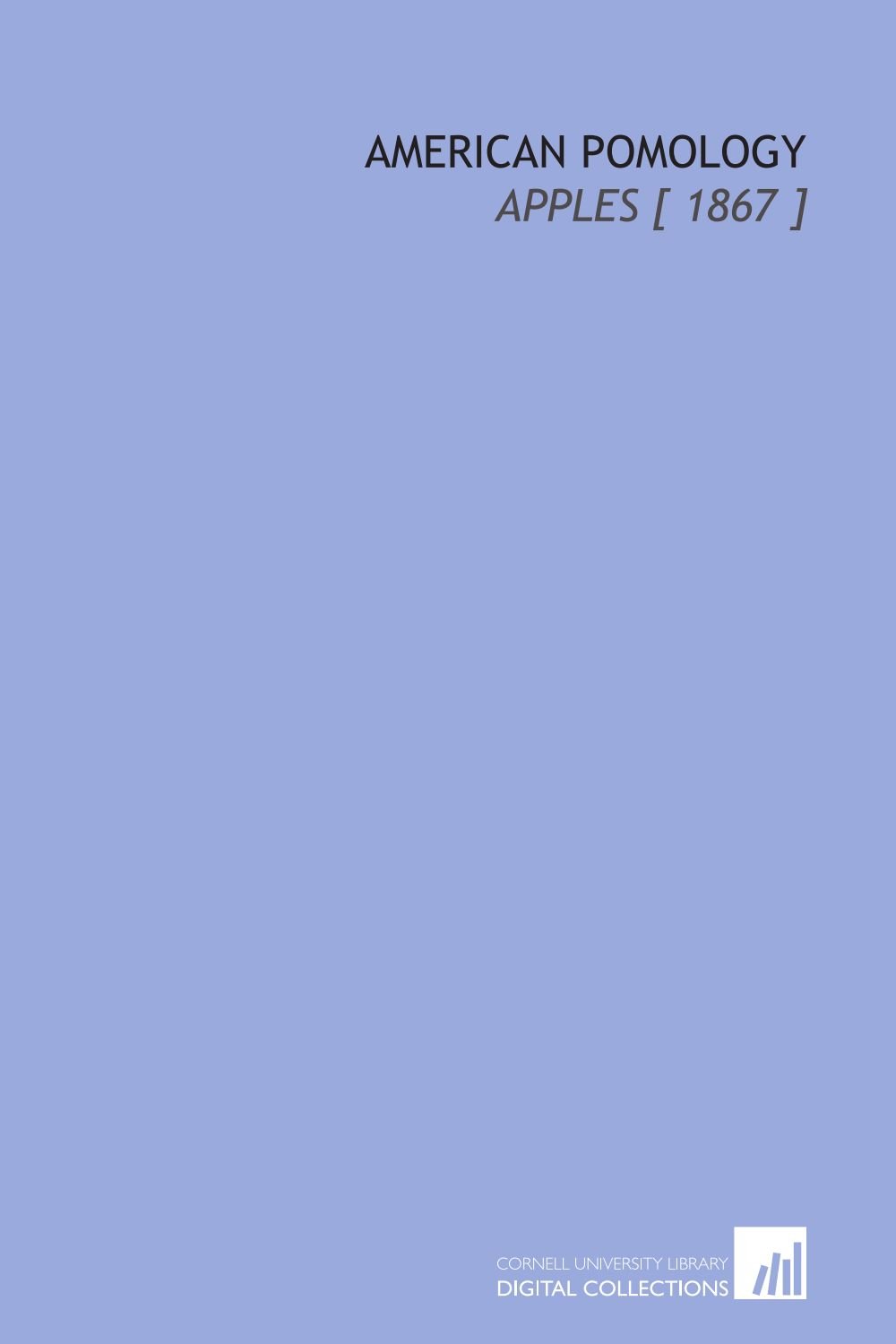 American Pomology: Apples [ 1867 ]