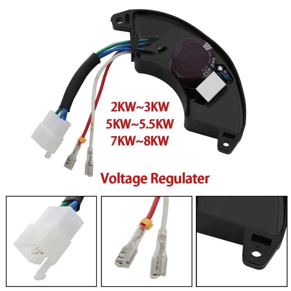 Uniwersalny automatyczny regulator napięcia AVR stabilizator prostownika 2KW-3KW 5KW-5,5KW 7KW-8KW Generator Regulator prostownik