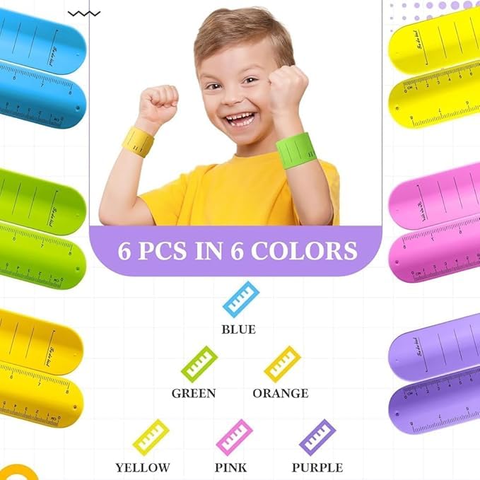 Yeipis 2Pcs Slap Silicone Reminder Bracelet with 1Pc Spinning Pen, Reusable Wearable Wrist Notepad Writable Waterproof Erasable Wristband for Nurses Memo Watchband Memo Wrist Strap Study 2