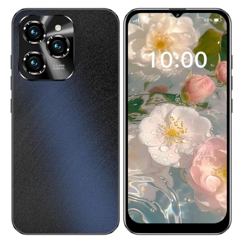 Image of HOT 40 Pro Unlocked Phone, Mobile Phones, 5G Cell Phone 4GB+128GB Smartphone Android 13.0, 6.8 Inch FHD+ Display 120Hz 64MP Camera, 6800mAh Battery (Black)