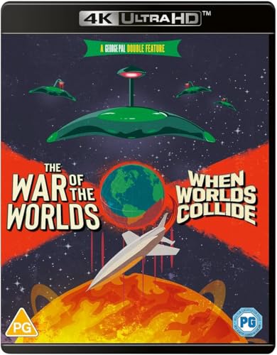 The War of the Worlds (1953) 4K UHD + When Worlds Collide BD [2022] [Region A & B & C] [Blu ray]