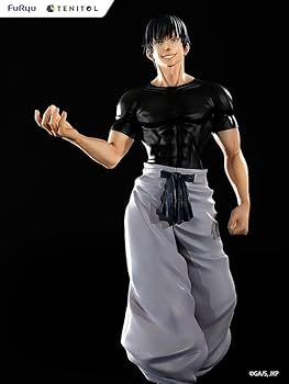 呪術廻戦　伏黒甚爾　フィギュア　22cm Amazon | TENITOL 呪術廻戦 伏黒甚爾 プラスチック製 塗装済み