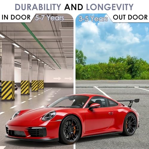 Image of 3ft x 5ft Gloss Red Car Vinyl Wrap, Car Wrap Vinyl Roll for Cars Body Protection, Scratch Resistance with Air Release Technology (Gloss Red)