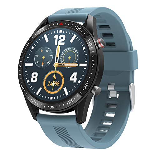 Bingofit Men Smart Watch, Waterproof Sport Watch with 23 Exercise Mode&Connected GPS for Android iOS, Dynamic Heart Rate Activity Tracker Watch Blood Pressure Sleep Monitor Fitness Smartwatch for Men