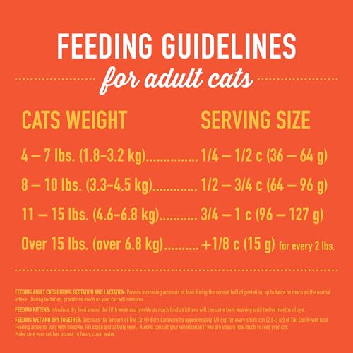 Image of Tiki Cat Born Carnivore Indoor Health, Chicken & Turkey Meal, 6 lbs Bag