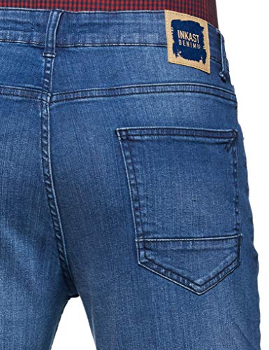 Image of Amazon Brand - Inkast Denim Co. Men's Skinny Fit Stretchable Jeans (IN-SK-138 Medium Blue 36)