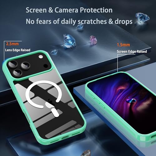 Image of for iPhone 17 pro max Case,Ultra Hybrid(Mint Green)