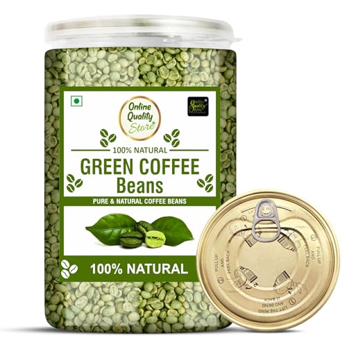 Image of Online Quality Store Green Coffee Beans - 300g | Pure & Natural for Weight Loss Management | Herbal Supplement