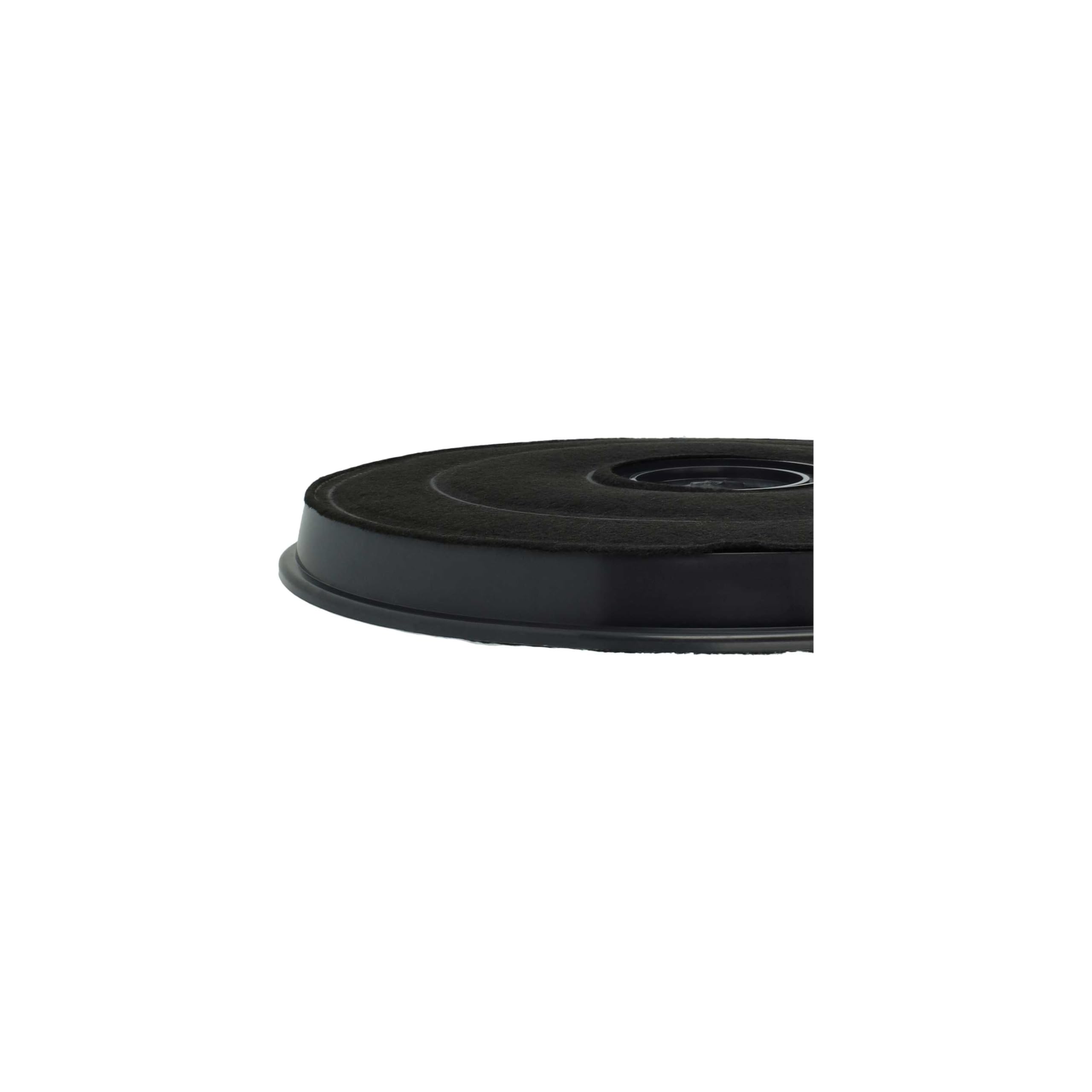 vhbw 4x Filtro a carboni attivi sostituisce Whirlpool/Bauknecht Typ E233, 484000008636 per cappe aspiranti - 2,3 cm
