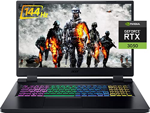2022-Acer-Nitro-5-173-FHD-IPS-144Hz-Gaming-Laptop-12th-Intel-i5-12500H12-Core-up-to-45GHz-GeForce-RTX-3050-32GB-RAM-2TB-PCIe-SSD-RGB-Backlit-KB-Thunderbolt-4-Win-11-wGM-Accessories