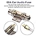 XMSJSIY 6 Gauge Car Audio Wiring Kit Amplifier Installation Wiring Kit with Fuse for Car Truck Stereo Subwoofer and DIY Hobbyist