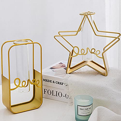 Moderne kunsten vaas, vazen ingemaakte ornamenten, housewarming gift, waterteelt, woonkamer kantoor Desktop plant container bloem - Afbeelding 4