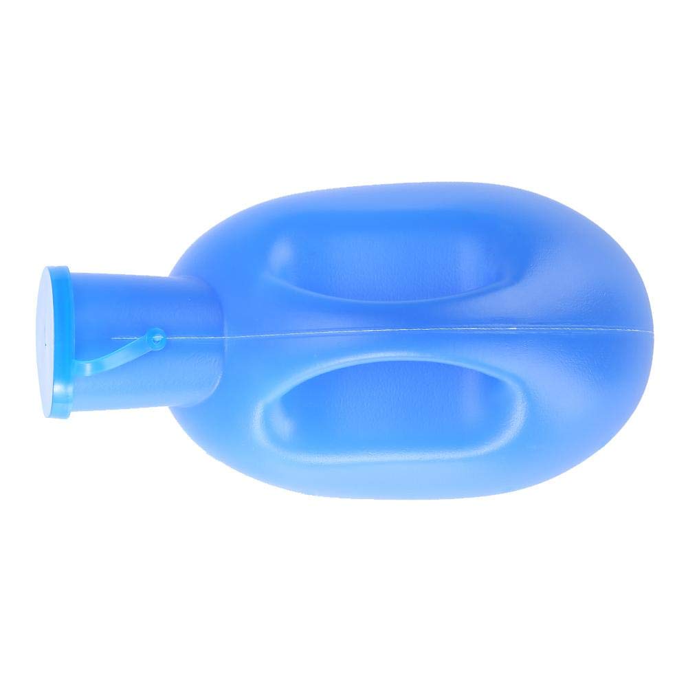 Nikou Botella de orina al aire libre portátil de 2000 ml con colector de orina de orina orinal masculino orificio de orina