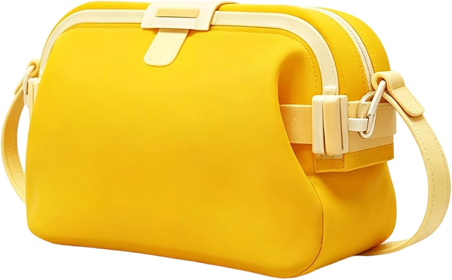 Womens Summer Silicone Handbag Waterproof Foldable Crystal Top