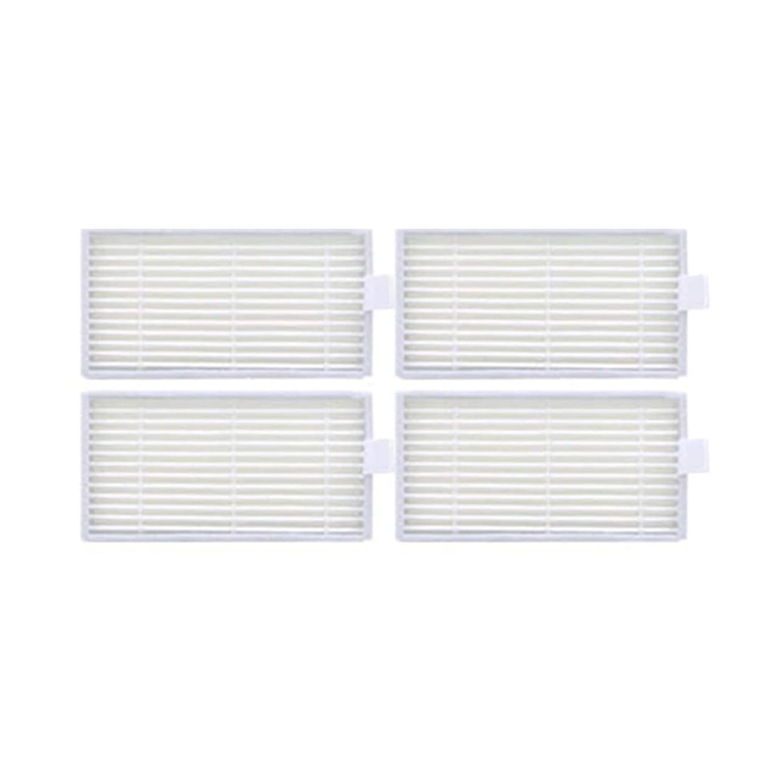 GENTERUN Compatible For Ilife， V55 V50 V5 V5s V3 V3s Pro X5 Dust Collection Filter(4pcs)