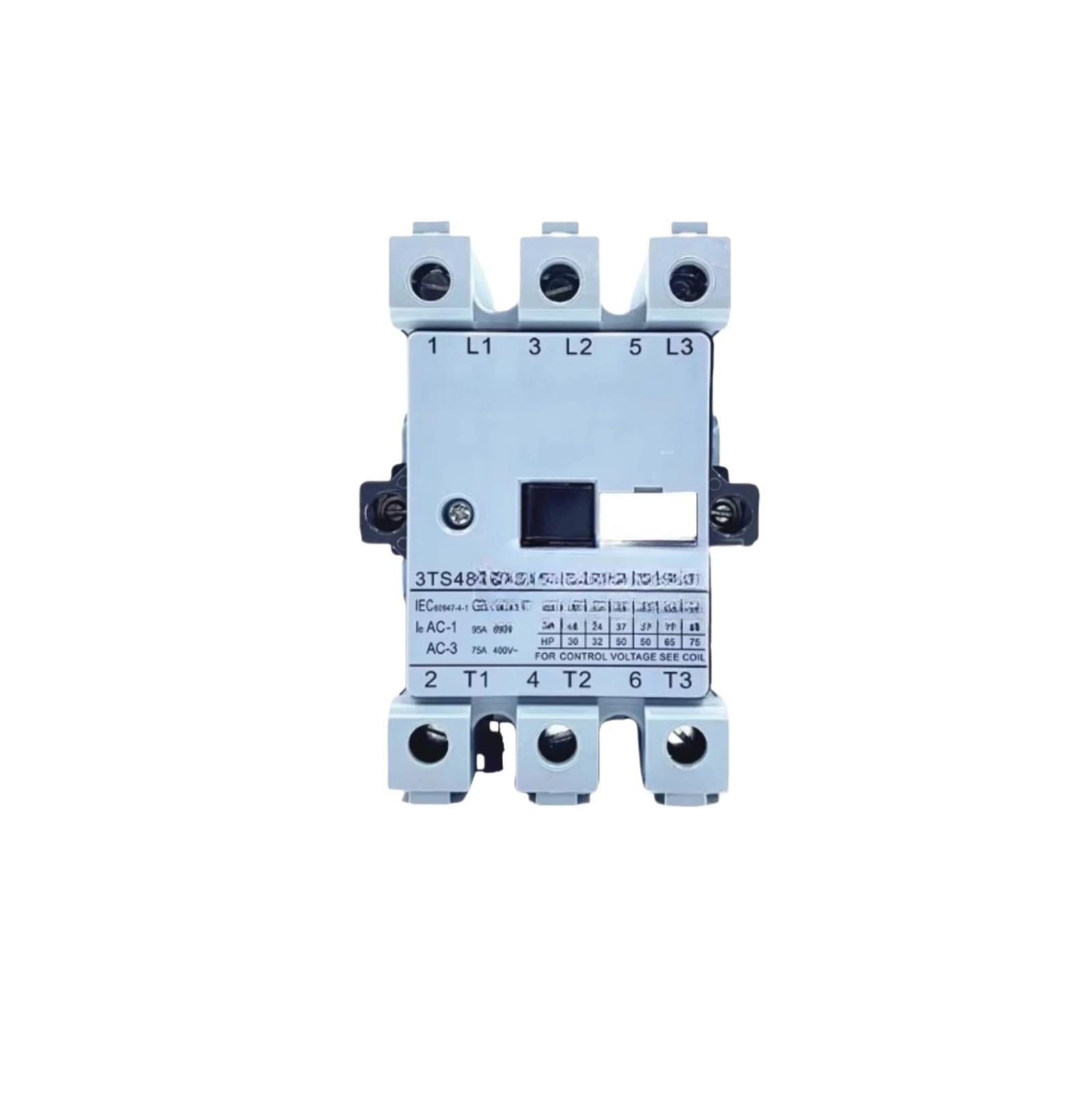 Contactor de CA 3TS4822-0XM0 2 aperturas 2 cierres 220 V