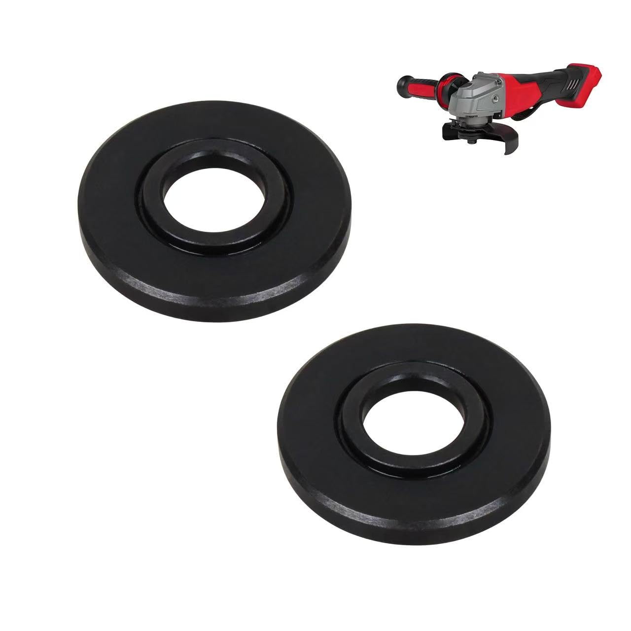 43-34-0935 Disc Flange Kit Fits for Milwau-kee Angle Grinder 2680-20/22, 6117-30/31/33, 6121-30/31(2 Pcs)