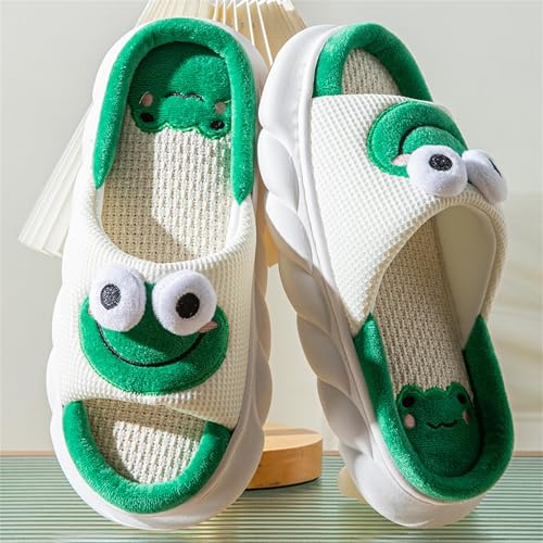 Women's Cute Animal Pig Slippers - Soft, Cosy Four Seasons Home Linen Slippers3