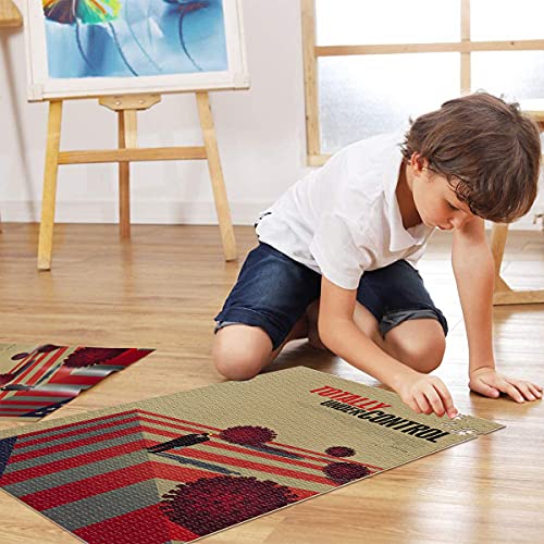 ZKSB Puzzle 1000 Teile Totally Under Control 1000 Teile Puzzle Dekompression für Erwachsene Die Beste Wahl für… – Bild 6