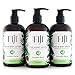 New Coco Fiji, Coconut Oil Infused Face & Body Lotion, Cucumber Melon 12oz (3pk)