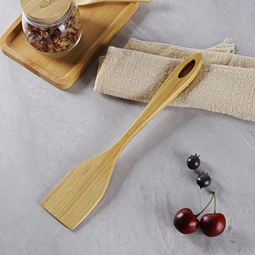 Ukissim Bamboo Wooden 11.8-Inch Spatula #TOP6