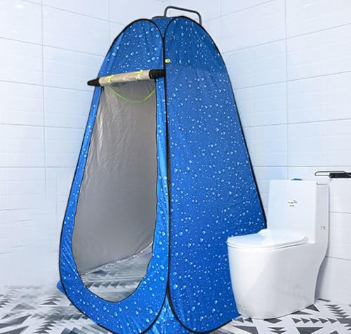 Pop Up Toilet Tent Portable Changing Dressing Privacy Tent for Outdoor Camping Fishing Shower Room Sun Shelter Date Red - Image 7