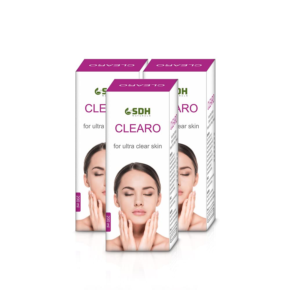 See full amazon price history chart for SDH Naturals Clearo for ultra skin Herbal blood purifier strikes at the root of pimples, boils, itching, pruritis pack of 600 ml (200x3 = 600ml) SDH Naturals Clearo for ultra skin Herbal blood purifier strikes at the root of pimples, boils, itching, pruritis pack of 600 ml (200x3 = 600ml) (B0BFF7S9SW) Amazon Price History, Amazon Price Tracker