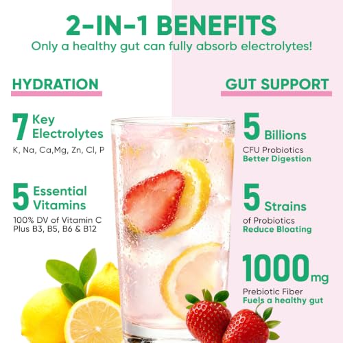 Image of Venture Pal Sugar Free Hydration Packets + Gut Health Electrolytes Powder