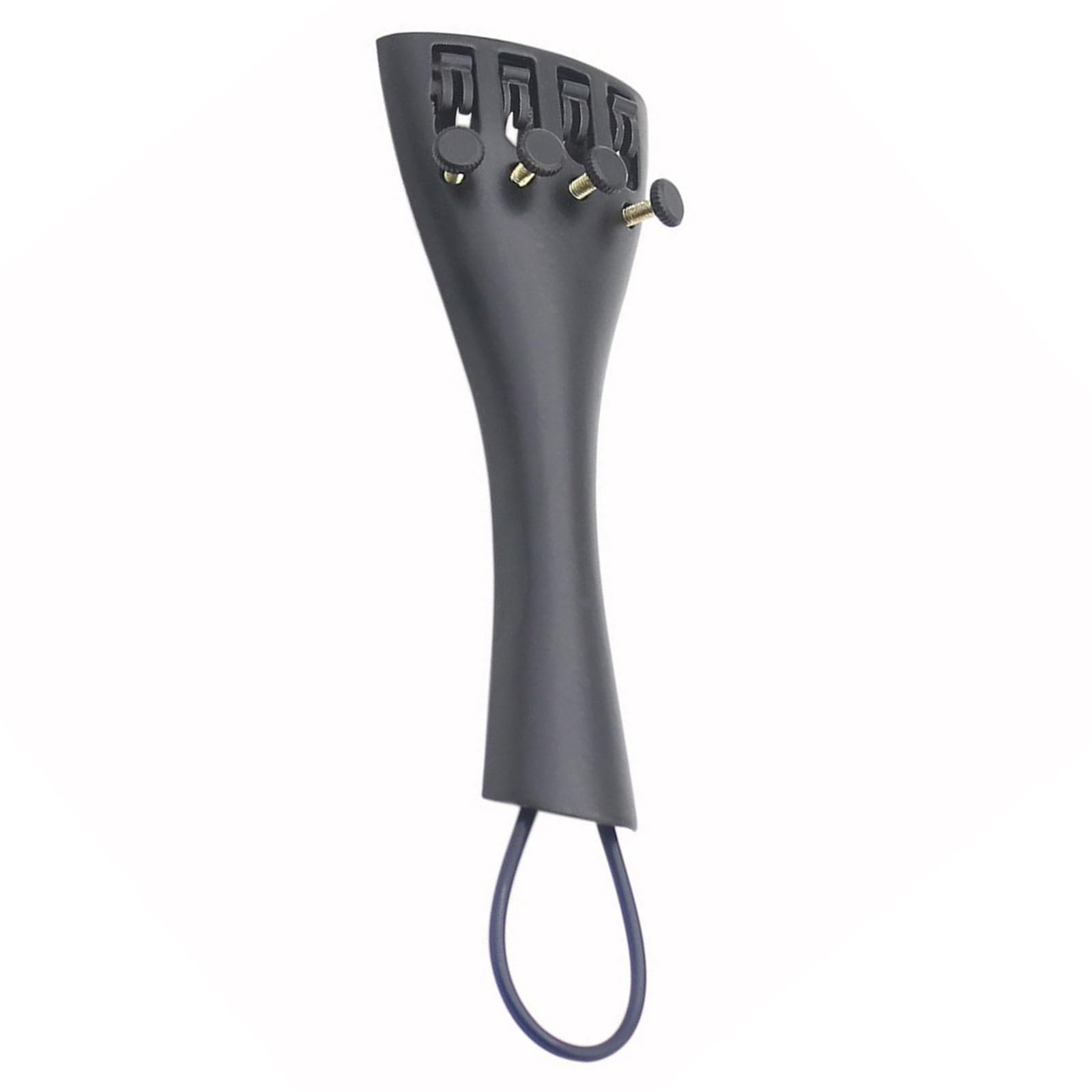 jojofuny Cordiera per Violino 4/4 Accessorio Facile da Usare per Accordatura Precisa in Lega di Alluminio 4 Accordatori Fini e Filo Cordiera