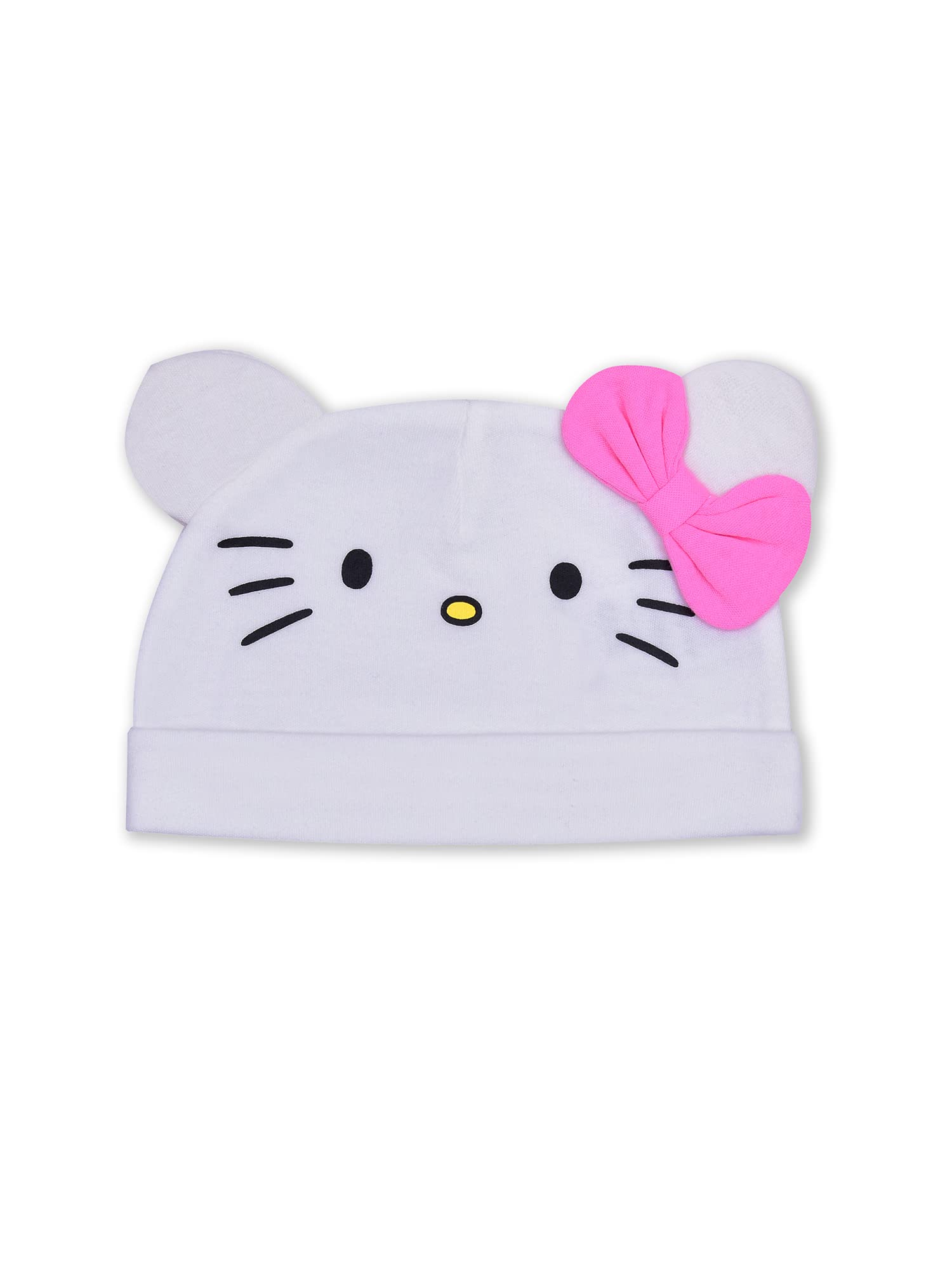 Hello Kitty - Conjunto de 2 piezas con estampado de lunares rosa y blanco