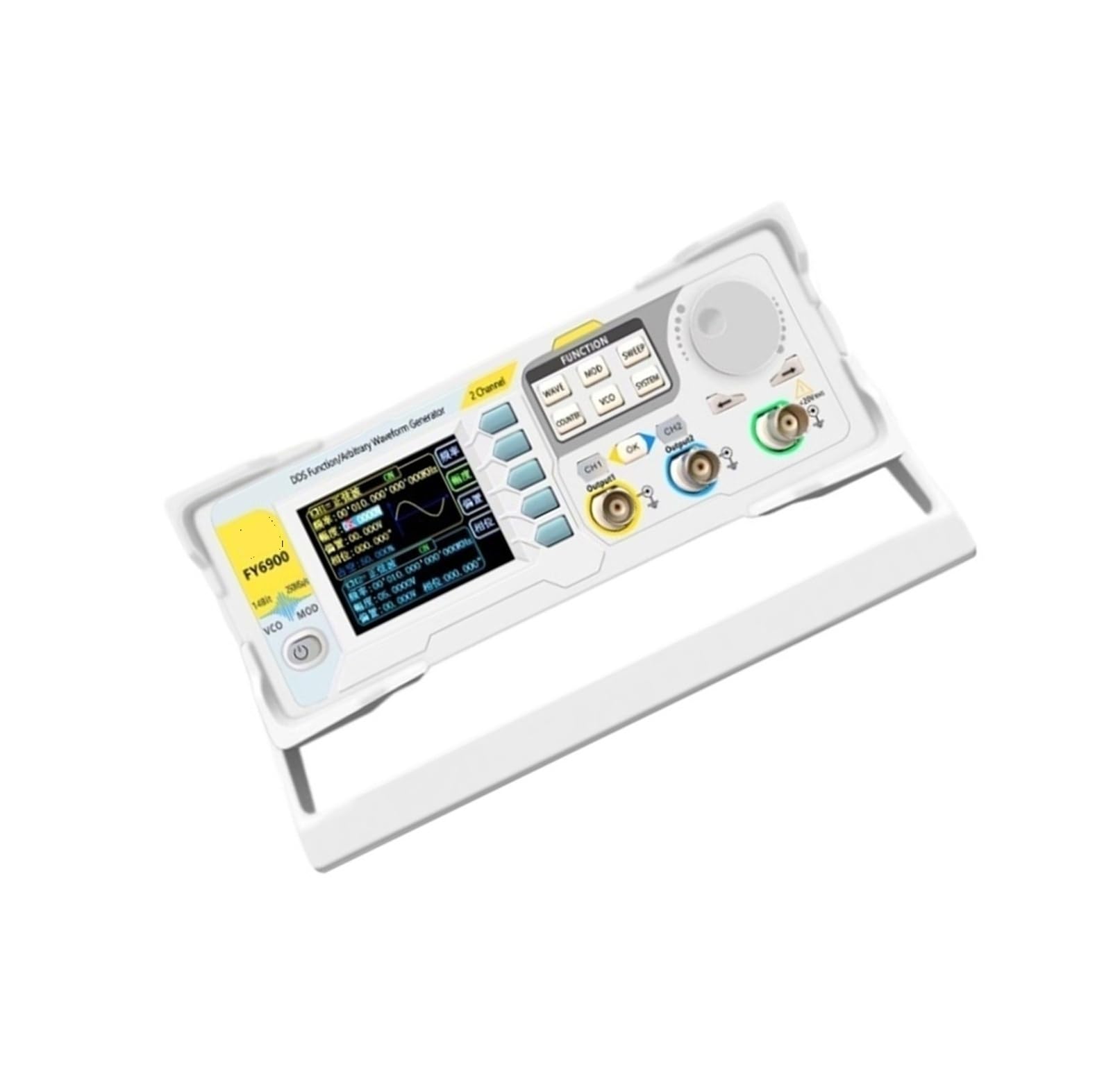 Generador de funciones de doble canal de forma de onda arbitraria FY6900-80M