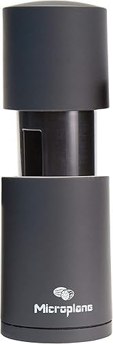 Vista 15 de Microplane Molinillo manual de especias - Molinillo de canela y rallador de nuez moscada (acero inoxidable)