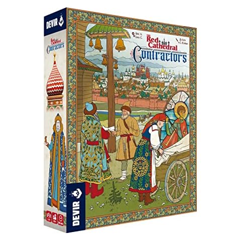 Devir's The Red Cathedral Contractors Board Game Cover