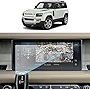 SKTU 2020 2021 2022 Land Rover Defender 90 110 10In Screen Protector Foils Navigation Display Tempered Glass Land Rove r Defender Screen Protector 9H Hardness Anti Scratch & Glare HD Clear LCD GPS Touch Screen Protective Film