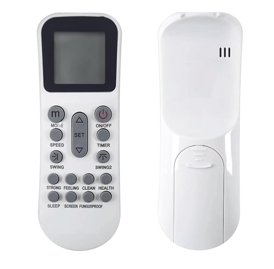 Ac Remote Compatible for Lloyd 1Ton/2Ton Ac Remote No 125, White (Your Old Remote Must be Exactly Same)-image-47