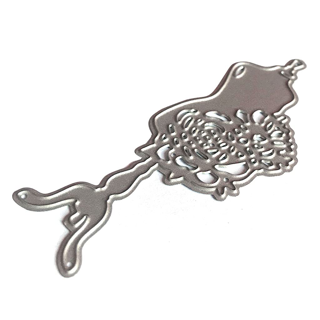 Kalttoy Hanger Flowers Embossing, Printing Carbon Steel for Card Making and Scrapbooking Cutting Dies Set for Card Making
