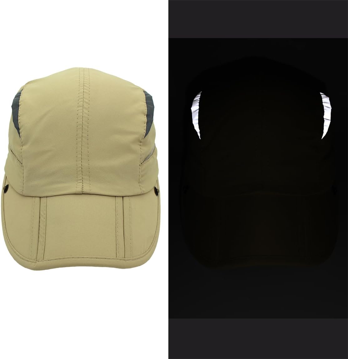 Connectyle Kids Sun Hat with Removable Neck Flap Outdoor Adventure Sun Cap for Boys Girls Foldable UPF 50+ Summer Beach Hat - Image 7