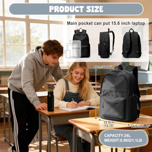 Sac à dos pour garçons ergonomique avec compartiments VECAVE