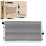 A-Premium Engine Coolant Radiator Assembly Compatible with BMW 535i 2011-2016, 535i GT 2010-2017, 740i 740Li 2011-2012, ActiveHybrid 5 2012-2016, Automatic Transmission, Replace# BM3010163